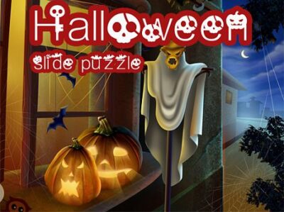 Puzzle de diapositives d’Halloween