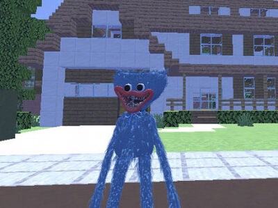 Huggy Wuggy dans Minecraft