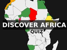 Localisation des pays africains |Questionnaire