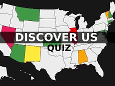 Localisation des pays des États-Unis |Questionnaire