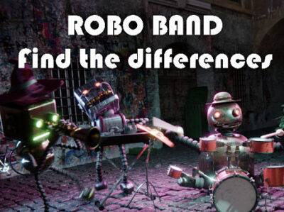 Robot Band – Trouvez les différences