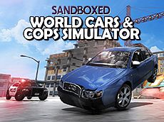 World Cars & Cops Simulator en bac à sable