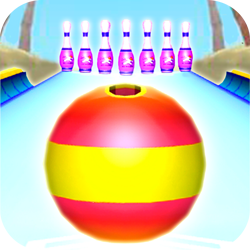 Bowling de plage 3D